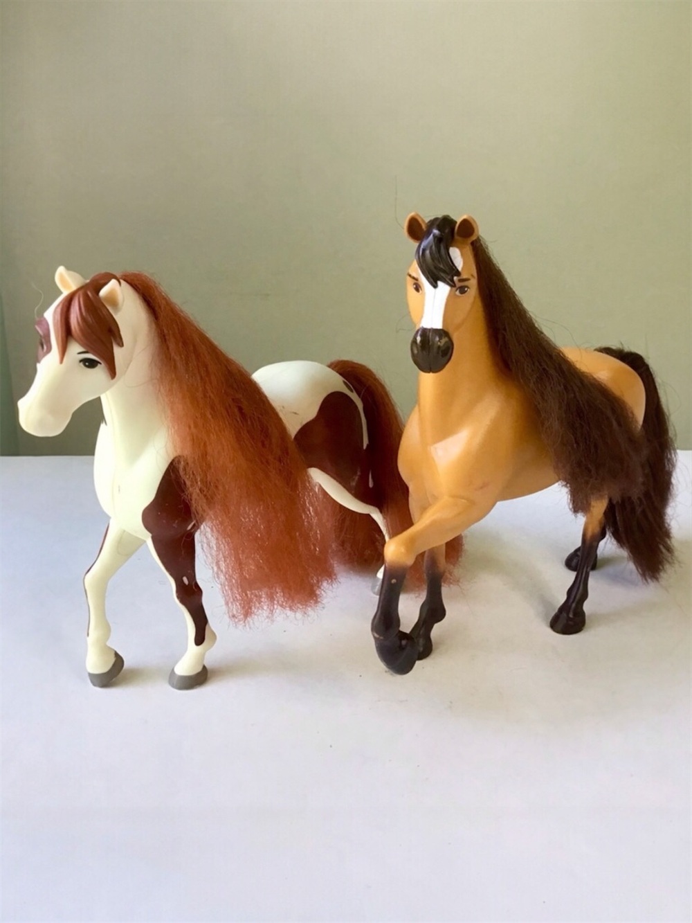 Spirit Riding Free Horses Spirit & Boomerang Toy Figures Dreamworks Just Play